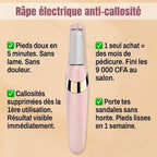 Râpe électrique anti-callosité