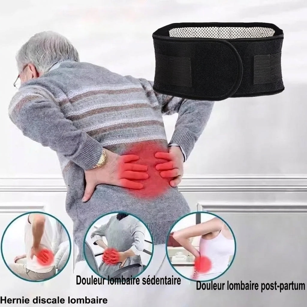 Ceinture lombaire autochauffante