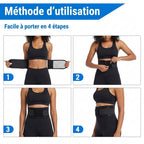 Ceinture lombaire autochauffante