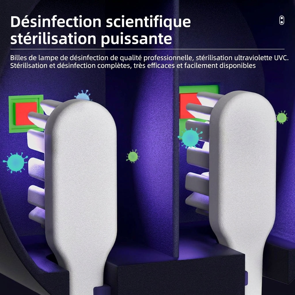Désinfecteur UV Intelligent Numerique  pour Brosse à Dents